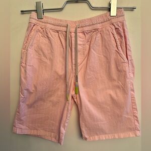 Nupkeet Italy Pink pinstripe Cotton shorts 14/16 years